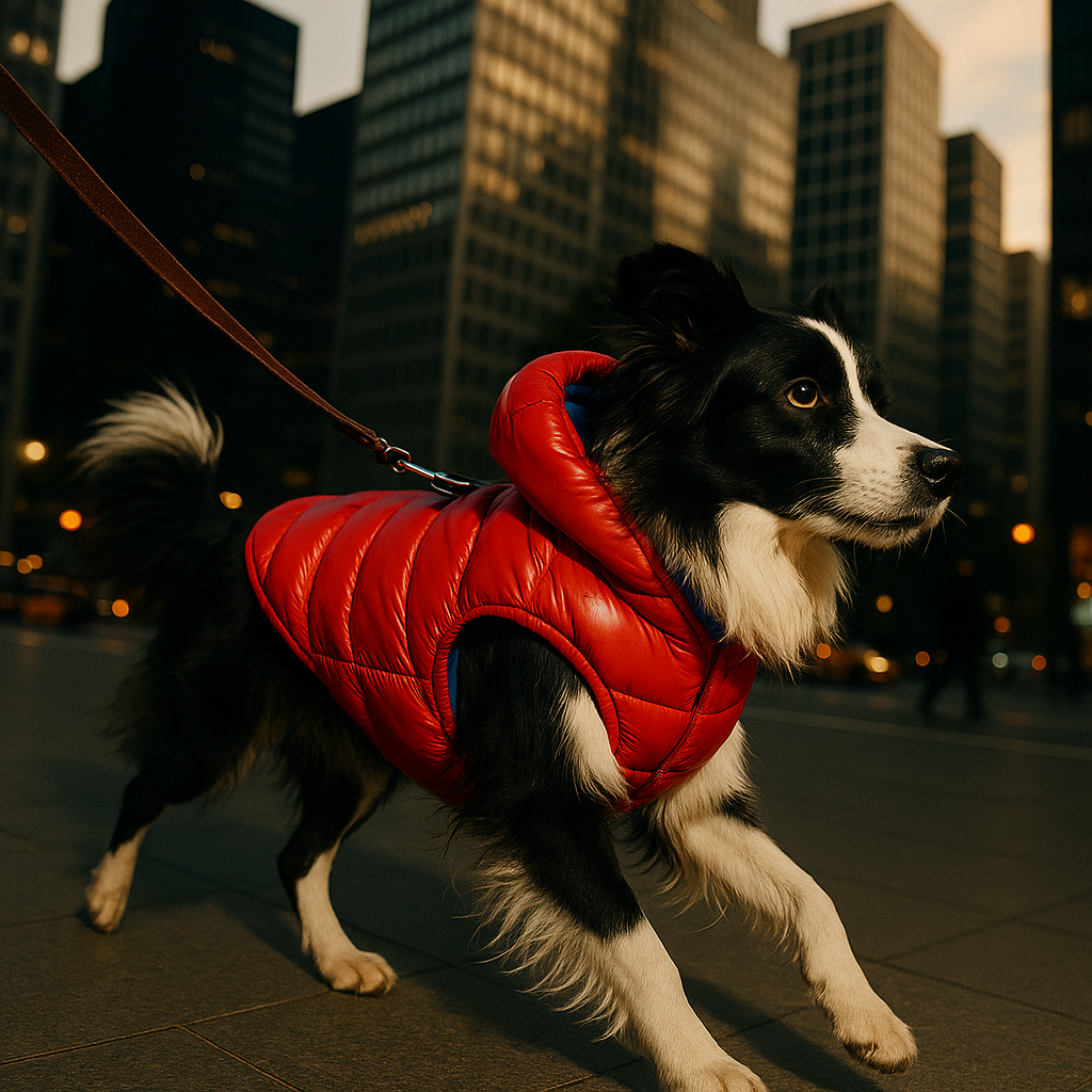 Buddy - Reversible Puffer (Red & Blue)