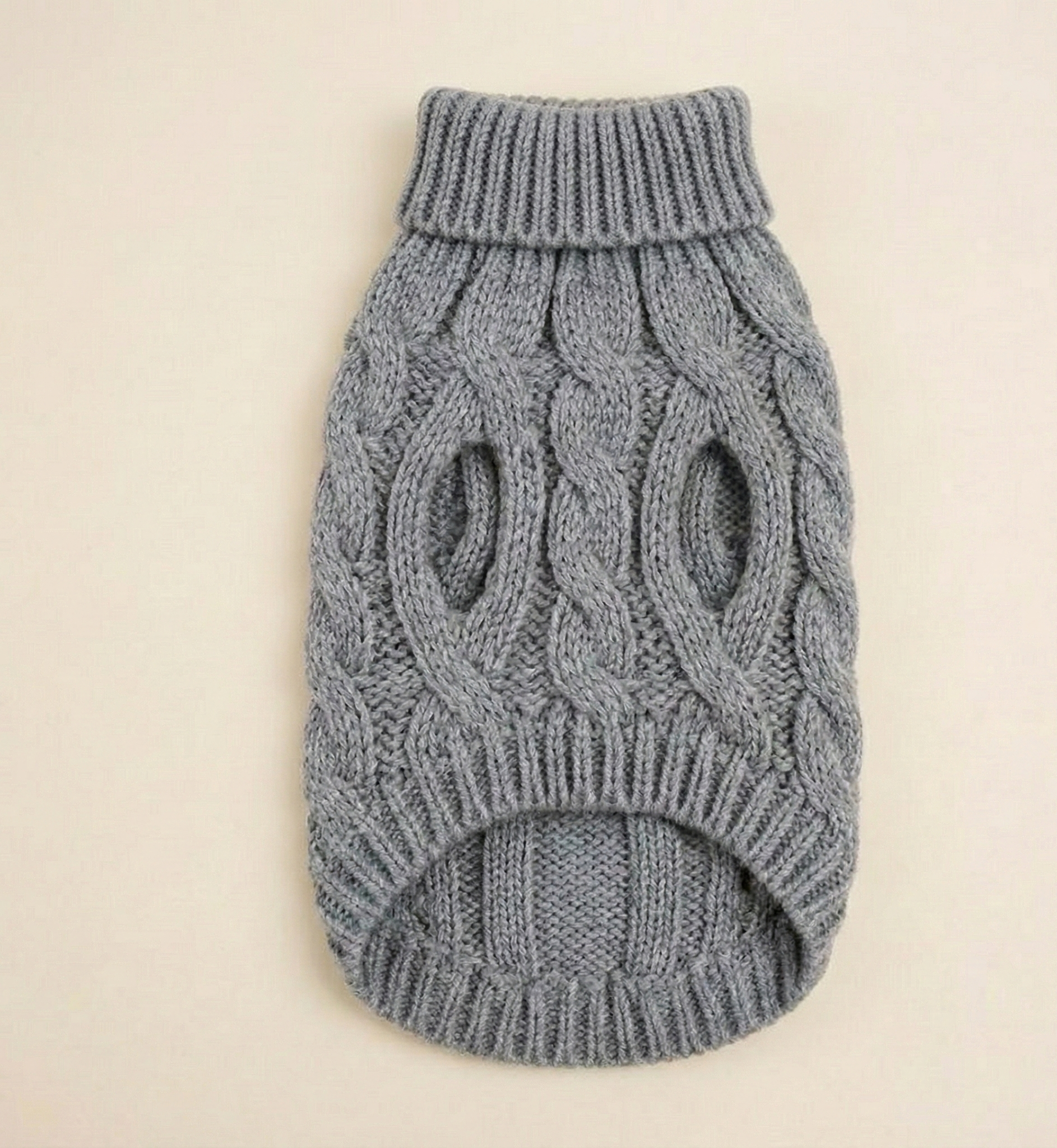 Luna - Dog Sweater (Grey)