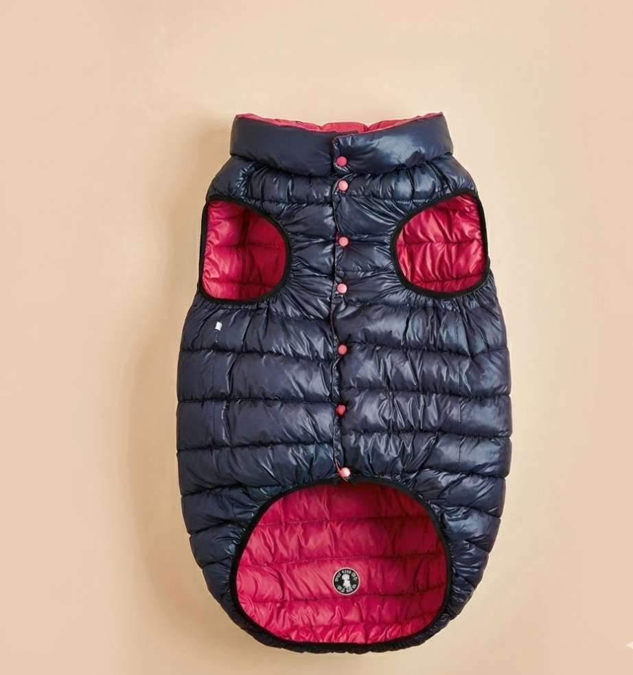 Buddy - Reversible Puffer (navy & pink)